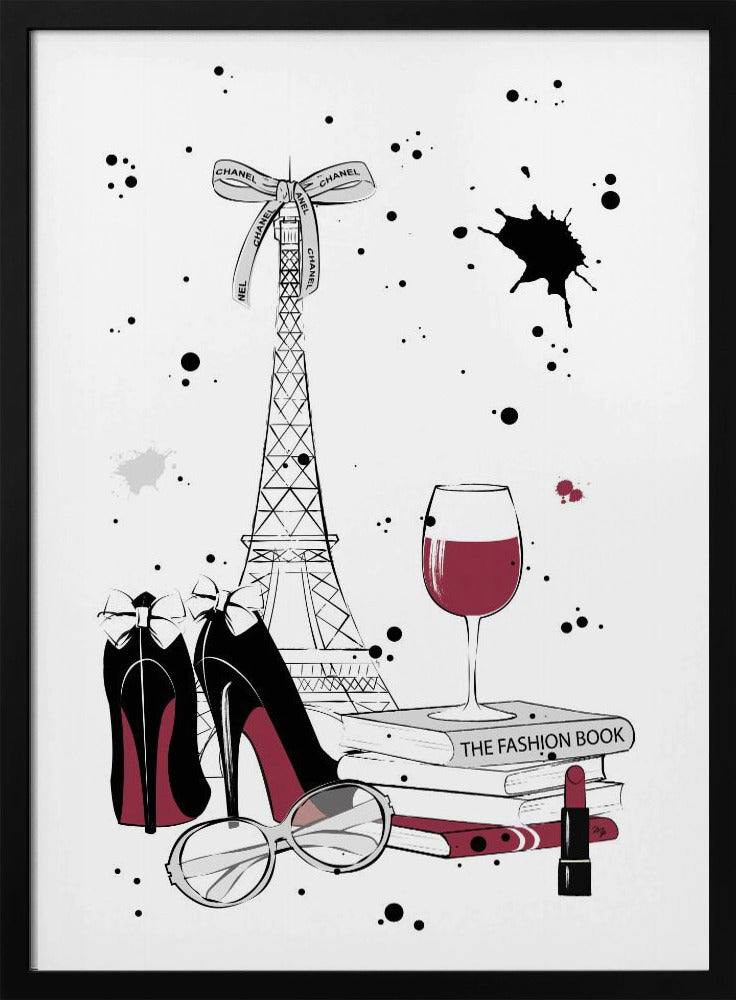 Chic Parisian Night | Poster