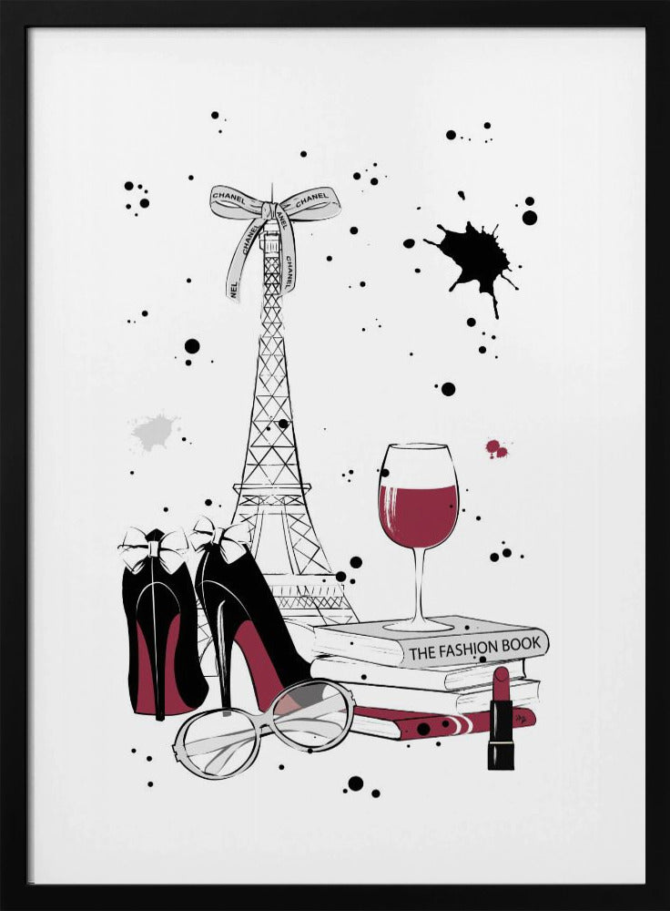 Chic Parisian Night | Poster