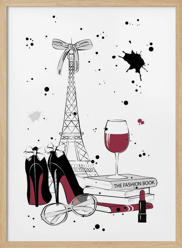 Chic Parisian Night | Poster