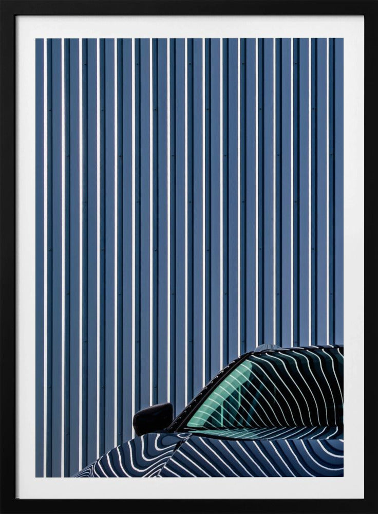Car &amp; Wall | Poster