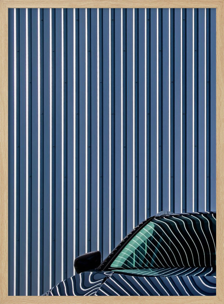 Car &amp; Wall | Poster