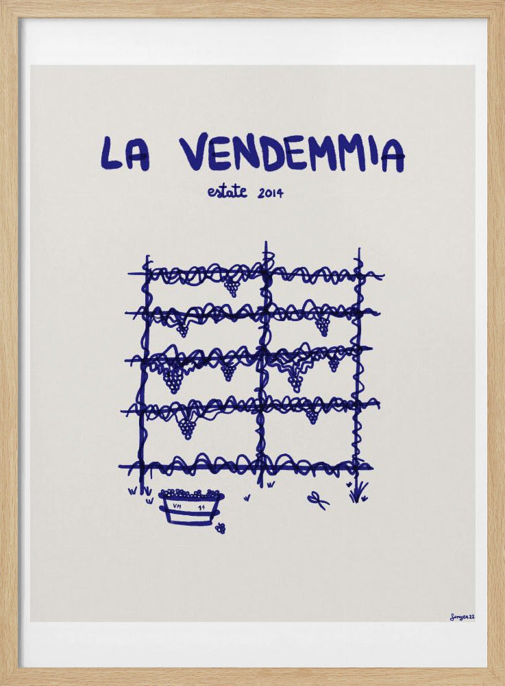La vendemmia | Poster