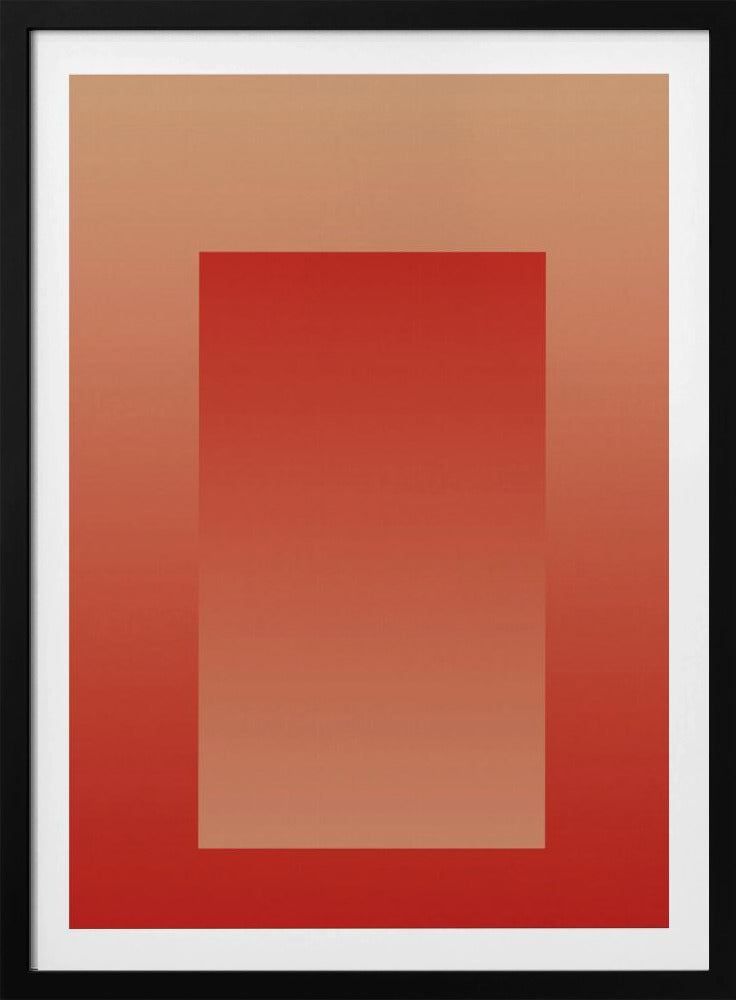 Red Gradient Portal | Poster