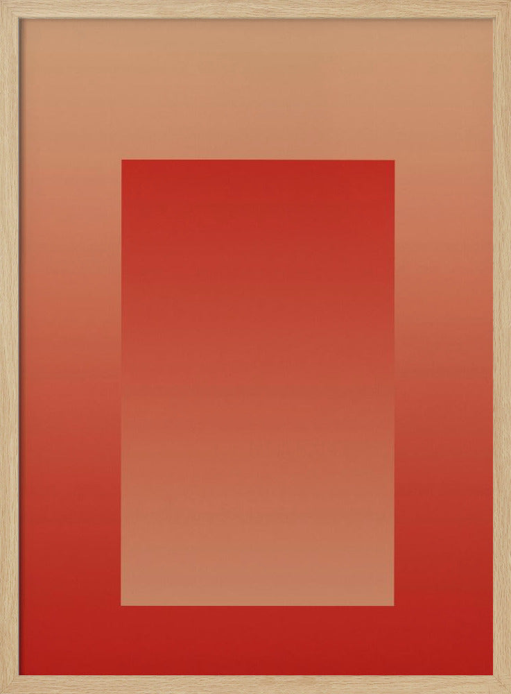 Red Gradient Portal | Poster