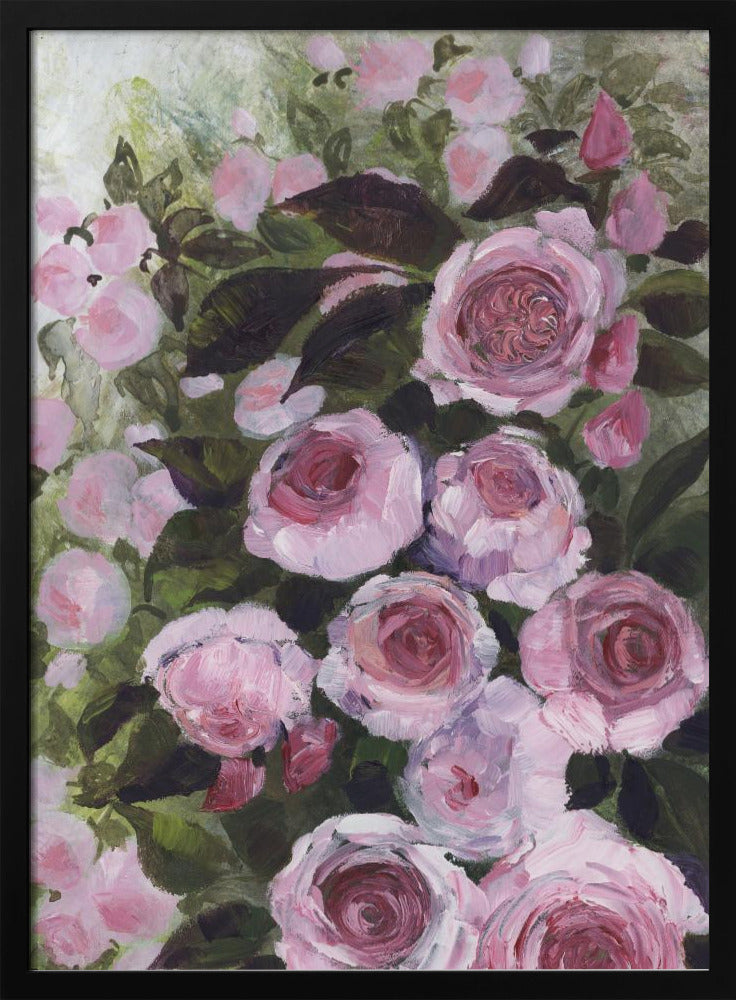 Aurorie painterly roses | Poster