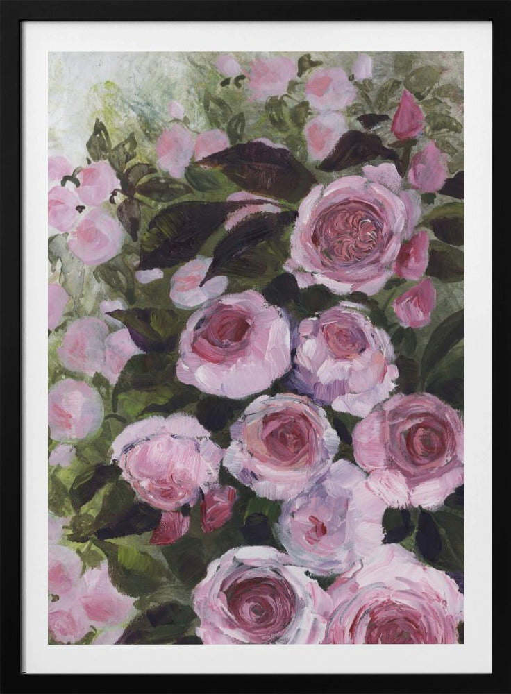 Aurorie painterly roses | Poster