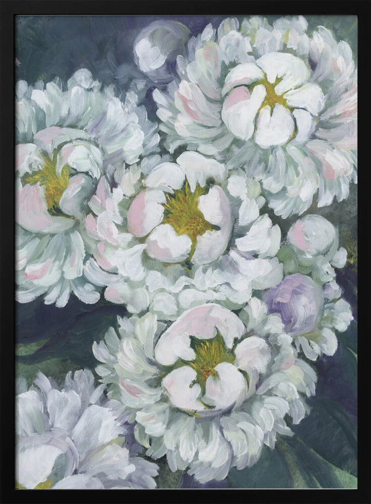 Willoh painterly peonies | Poster