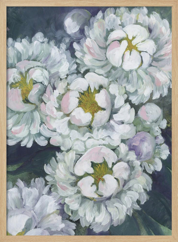 Willoh painterly peonies | Poster