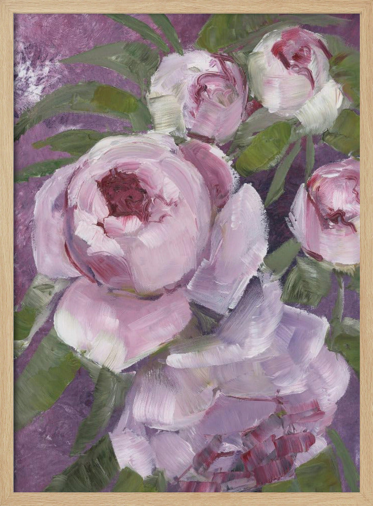 Rylee painterly roses | Poster
