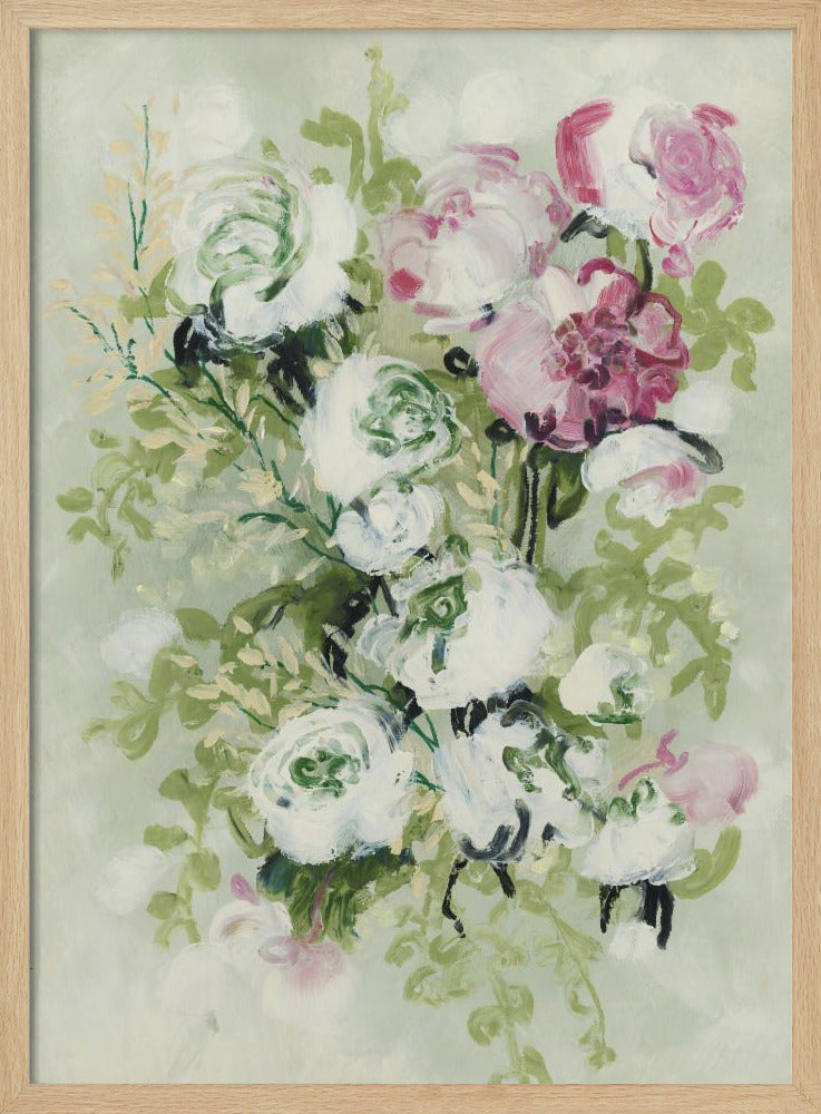 Haneul painterly bouquet | Poster