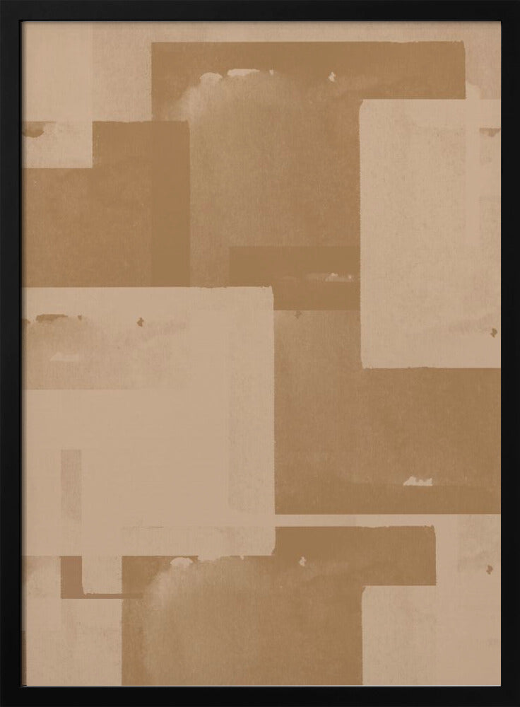 Sepia Geometrics | Poster