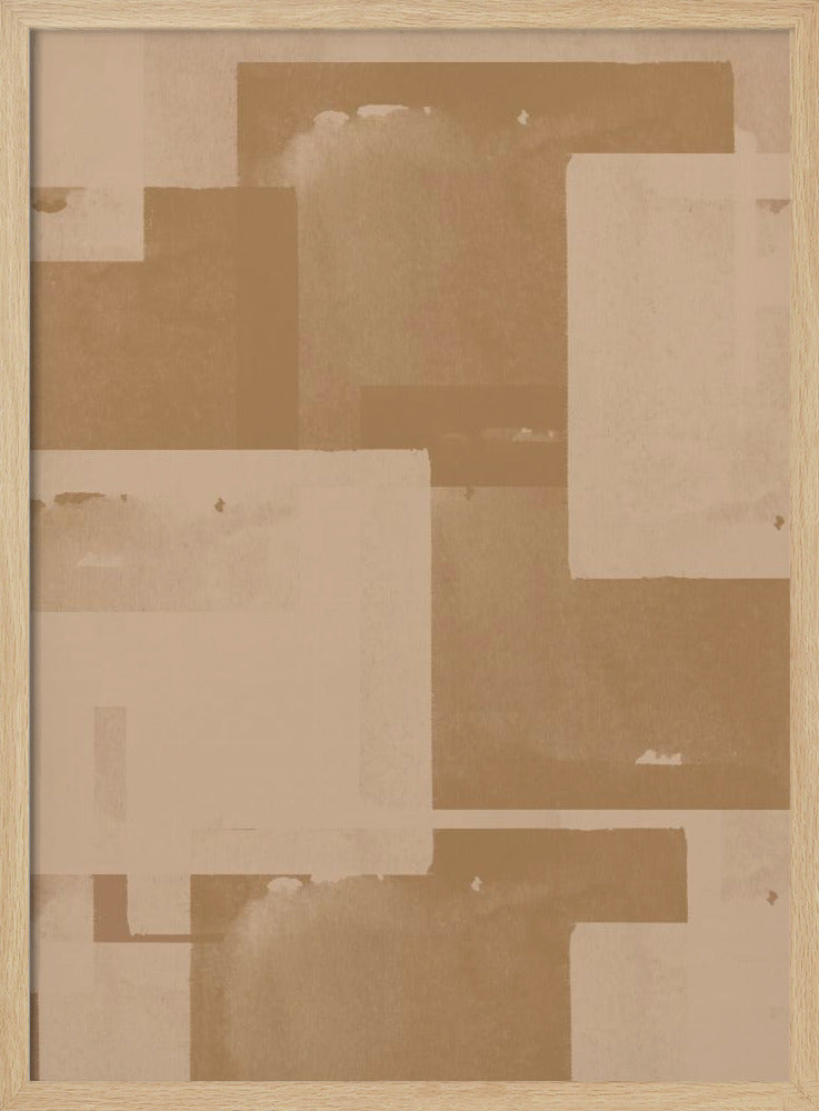 Sepia Geometrics | Poster