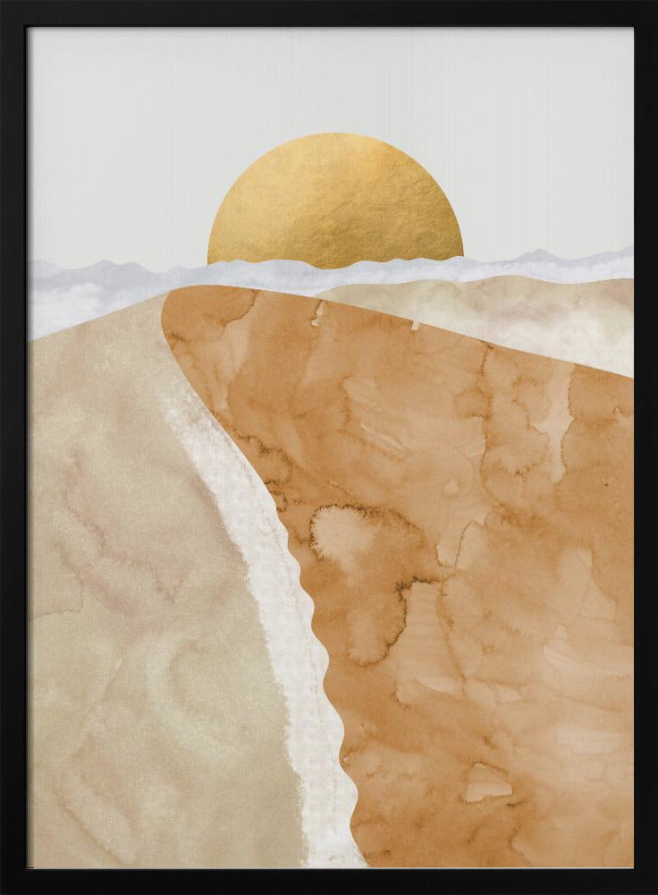 Gold sand dune | Poster