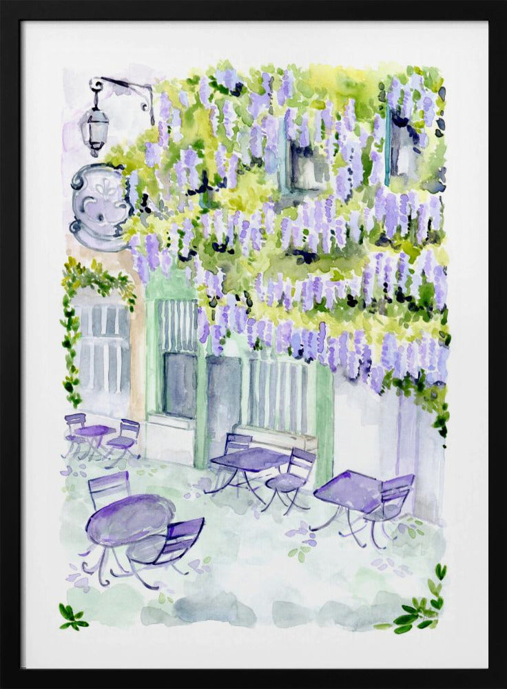 Naive Paris cafe | Poster