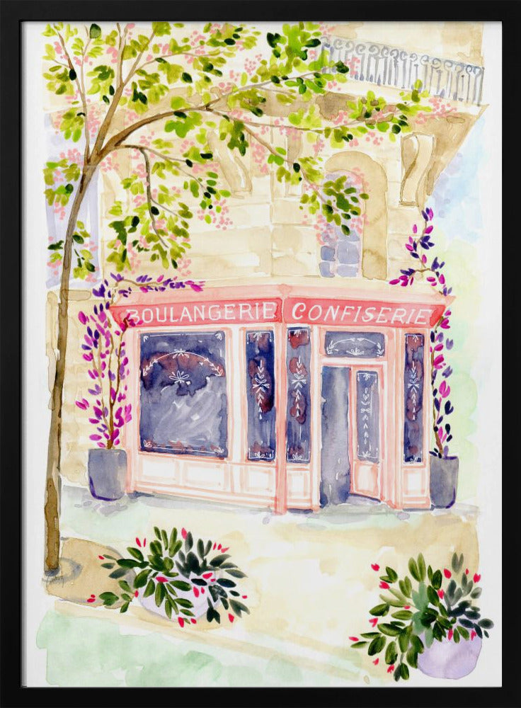 Naive Paris boulangerie | Poster