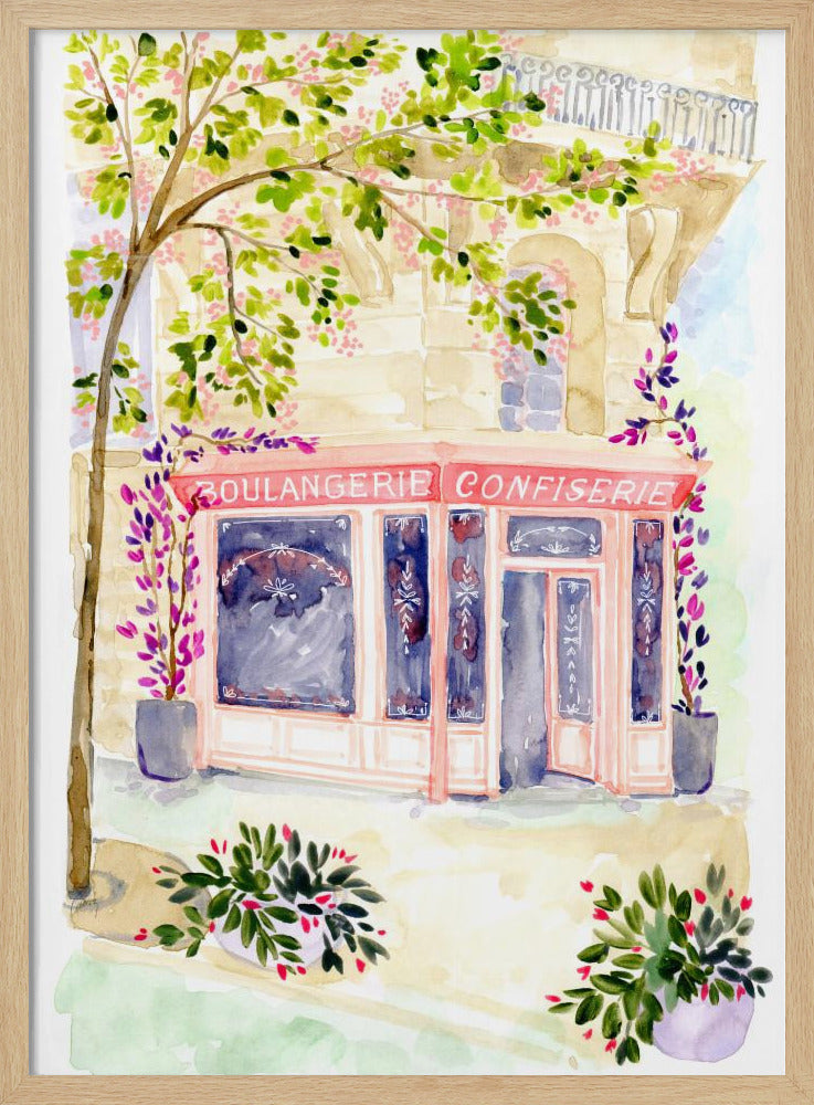 Naive Paris boulangerie | Poster