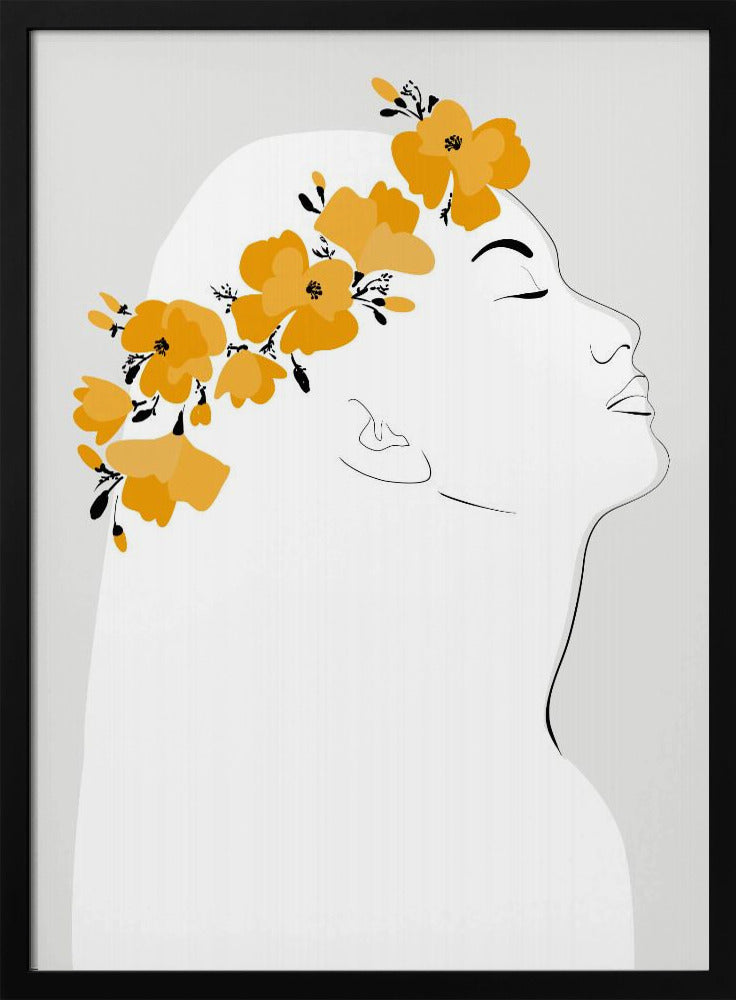 Floal Orly portrait | Poster