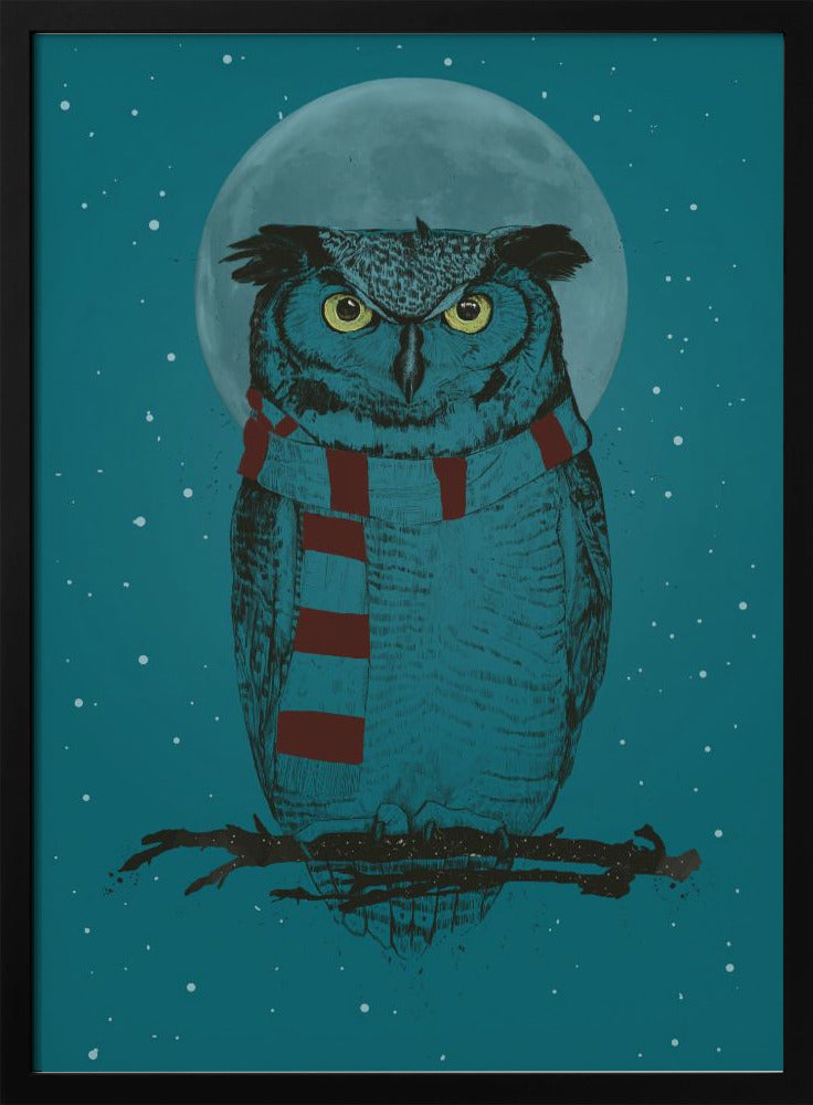Winter owl | Poster