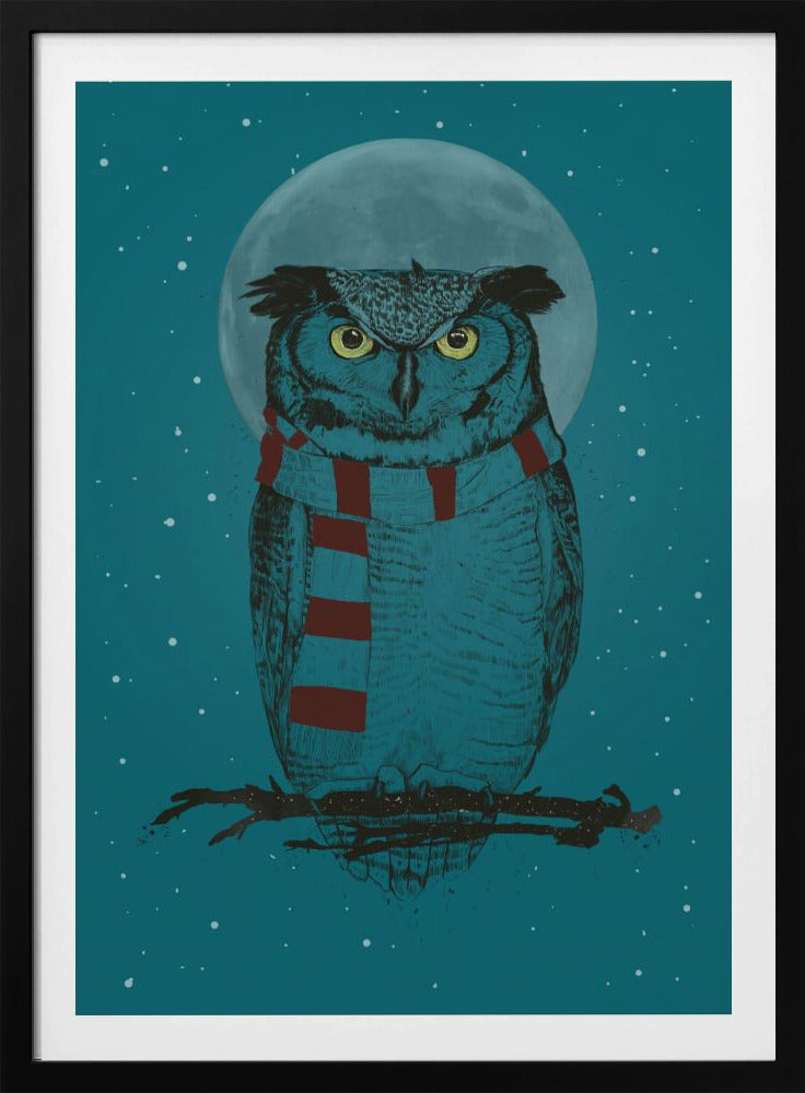 Winter owl | Poster