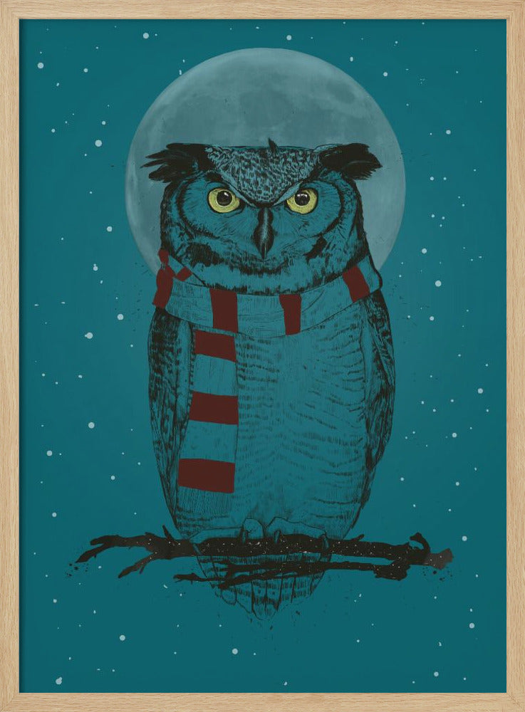 Winter owl | Poster