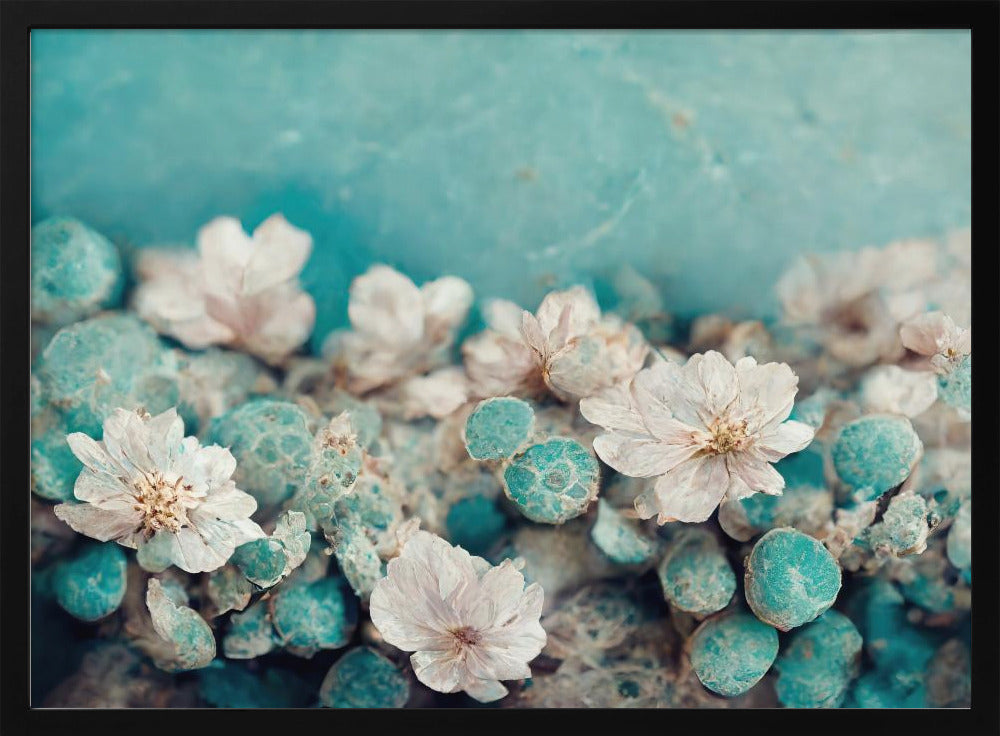 Aqua Blossom Dream | Poster