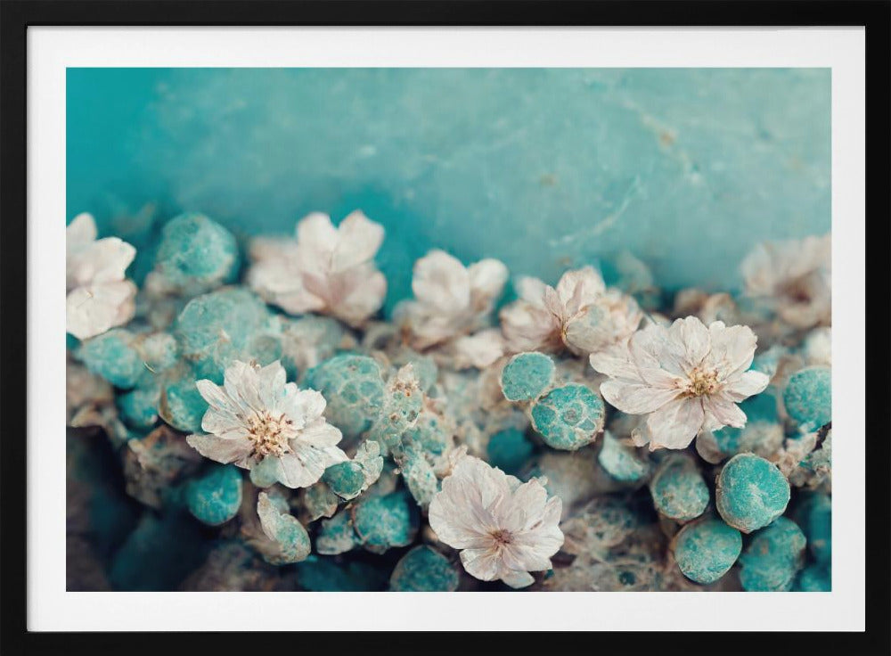 Aqua Blossom Dream | Poster