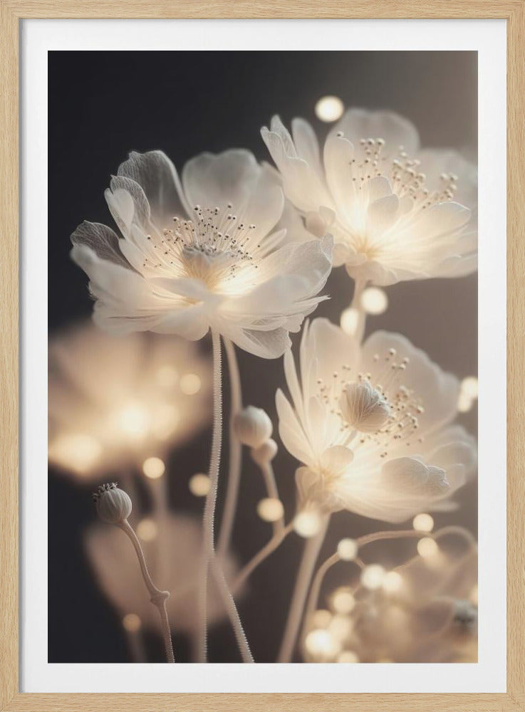 Glowing Petals | Poster