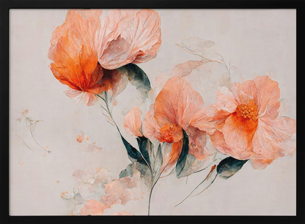 Delicate Floral Dreams | Poster