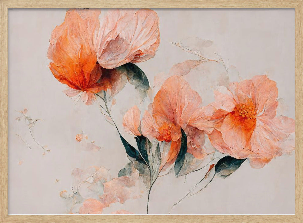 Delicate Floral Dreams | Poster