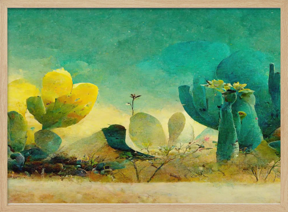 Desert Bloomscape | Poster