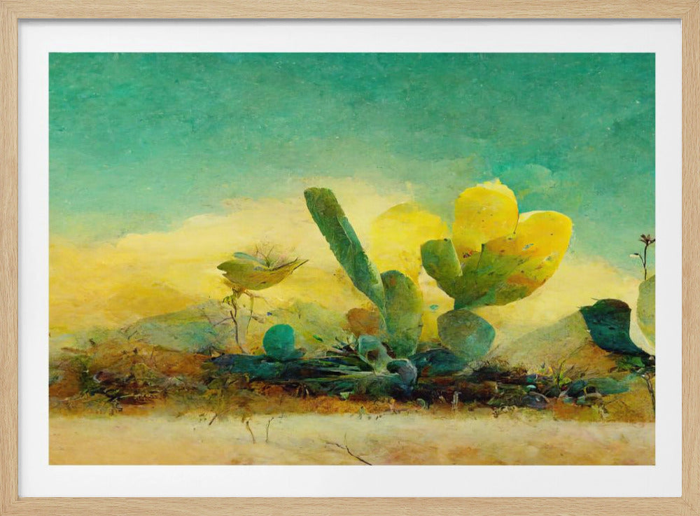 Desert Bloomscape | Poster