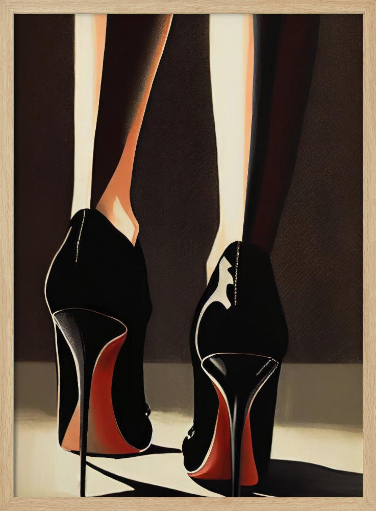 Sleek Stiletto Strut | Poster
