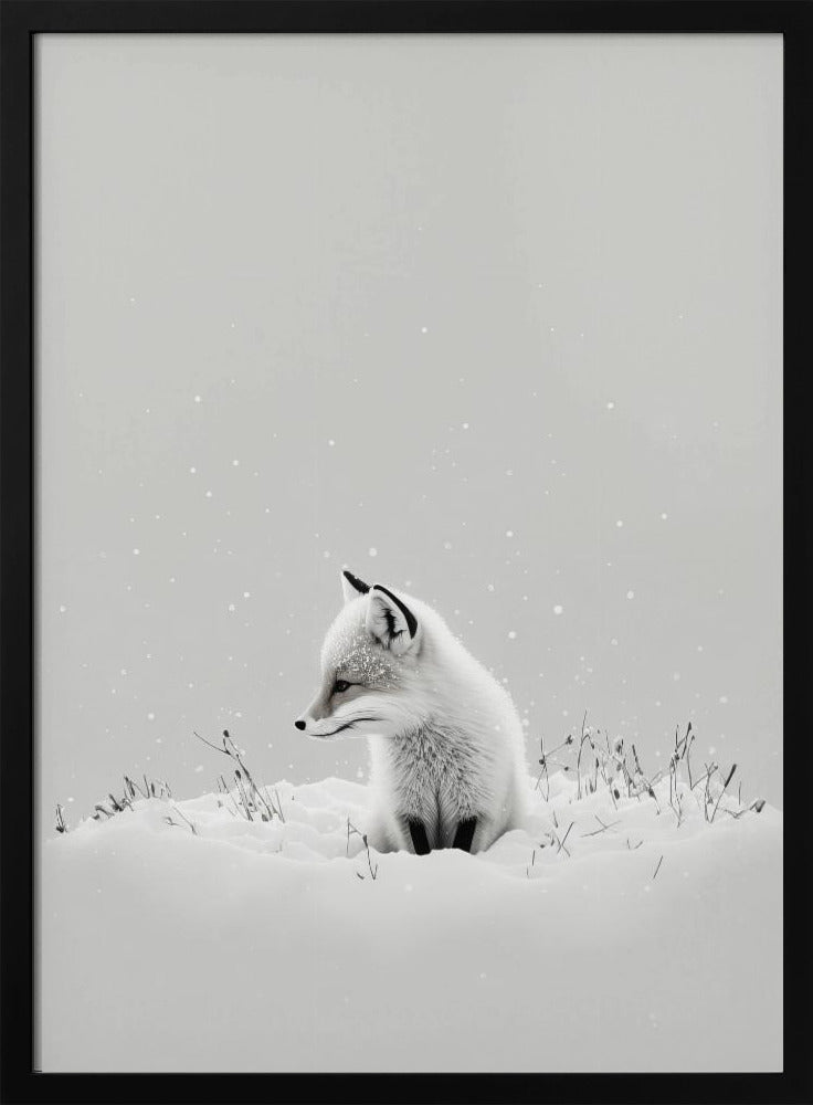 Winter Fox&#039;s Gaze | Poster