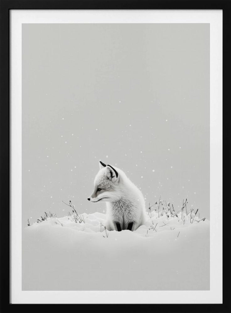 Winter Fox&#039;s Gaze | Poster