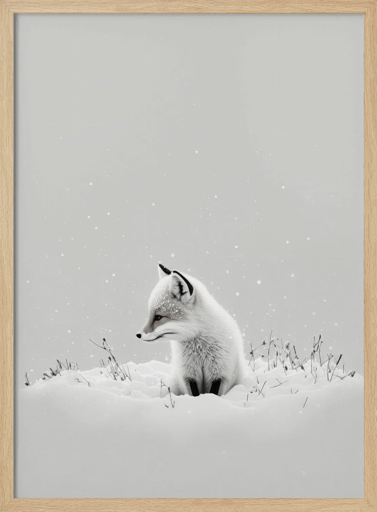 Winter Fox&#039;s Gaze | Poster