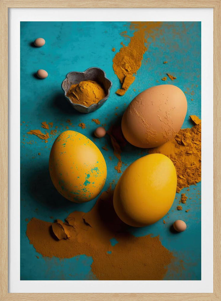 Golden Hue Mirage | Poster