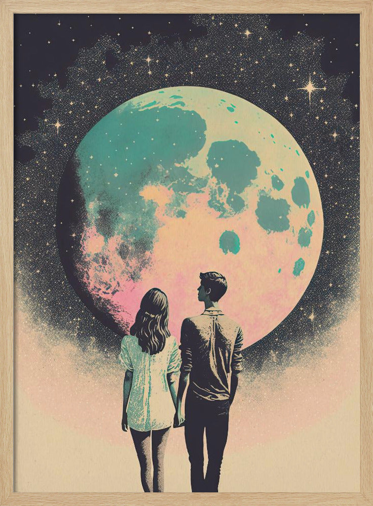 Lunar Lovers&#039; Journey | Poster