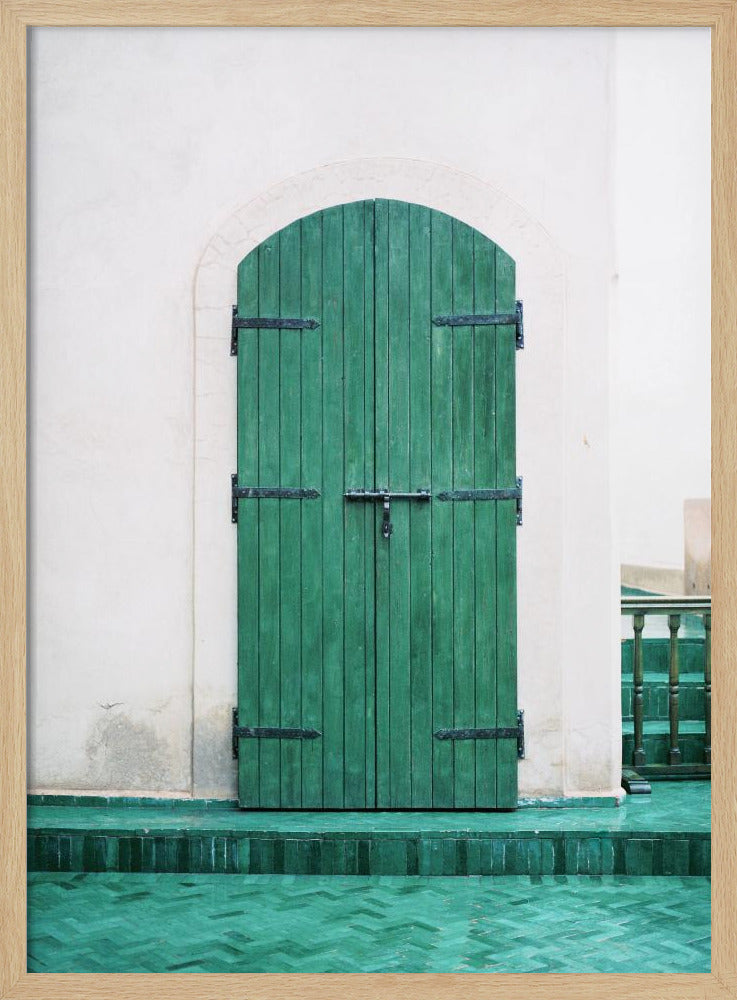 Marrakesh Green Door | Poster