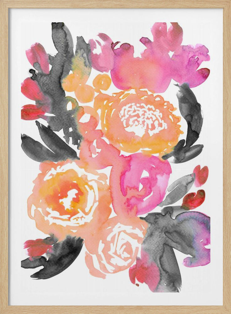 Olympe florals II | Poster