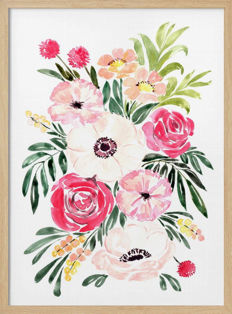 Mirja bouquet | Poster