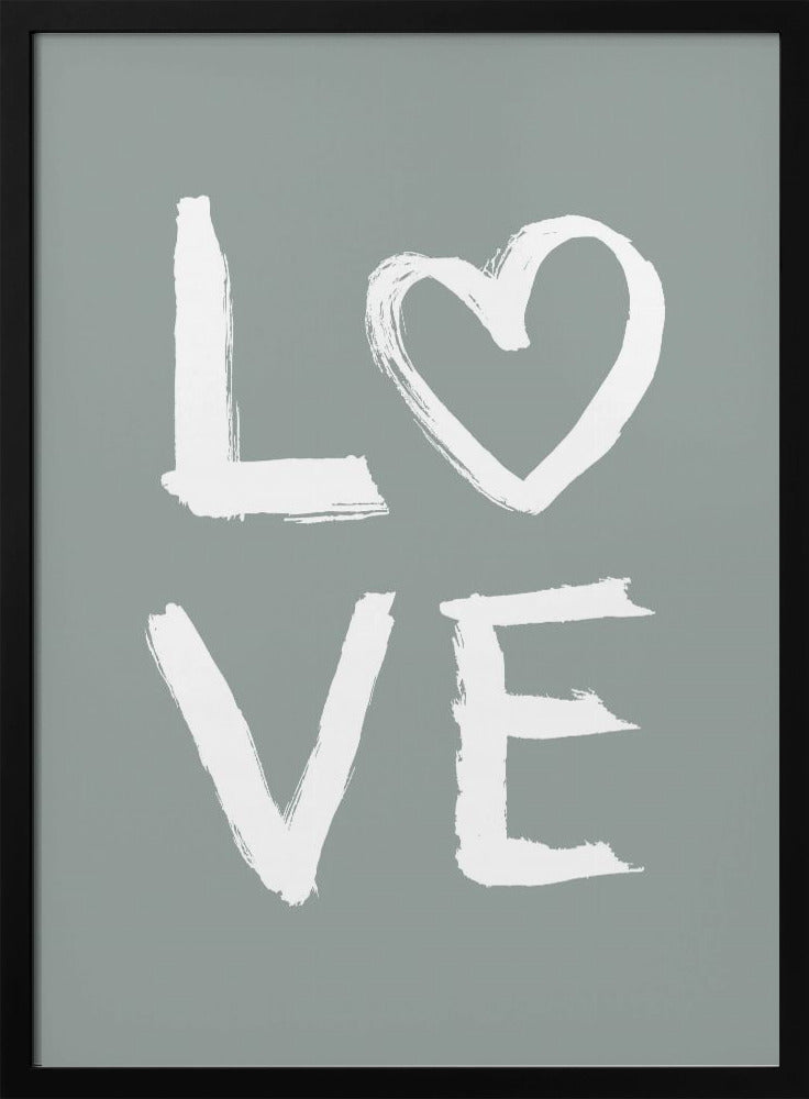LOVE Toothy Green | Poster