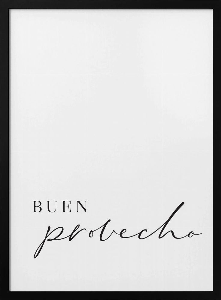Buen provecho | Poster