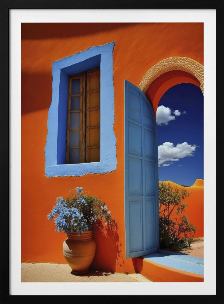 Vibrant Doorway Vista | Poster