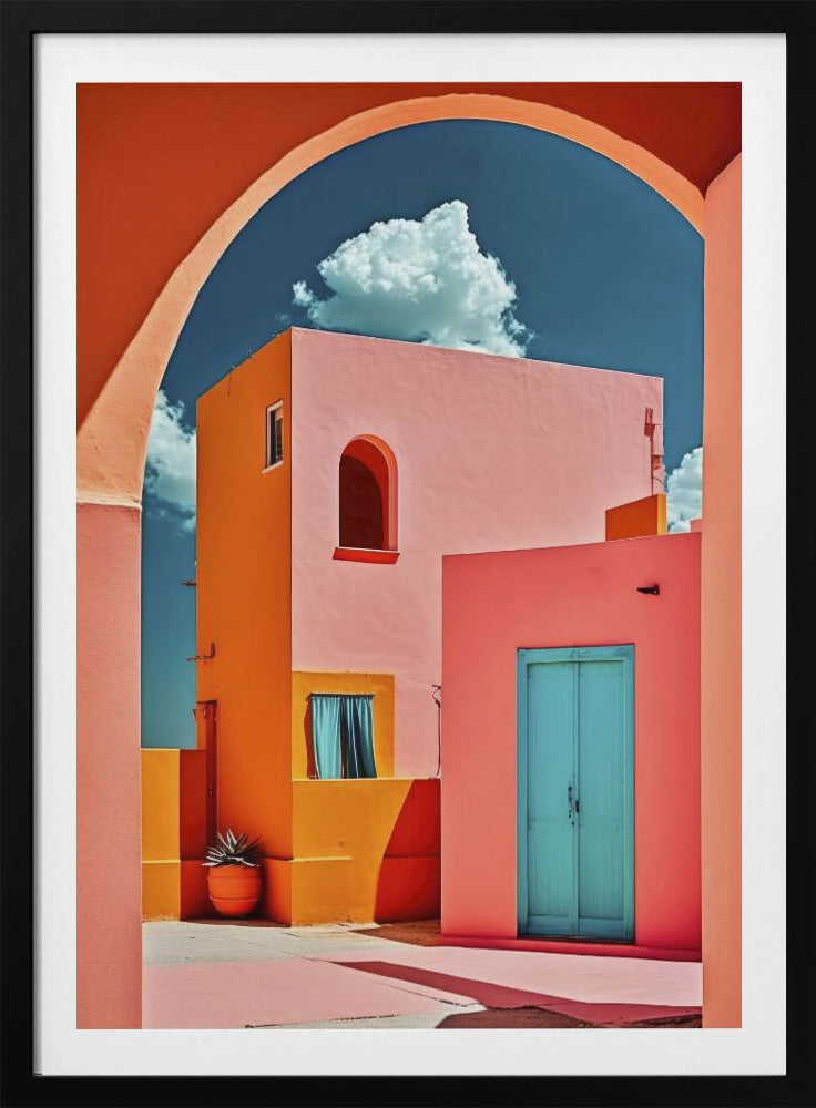 Vibrant Archway Scene | Poster