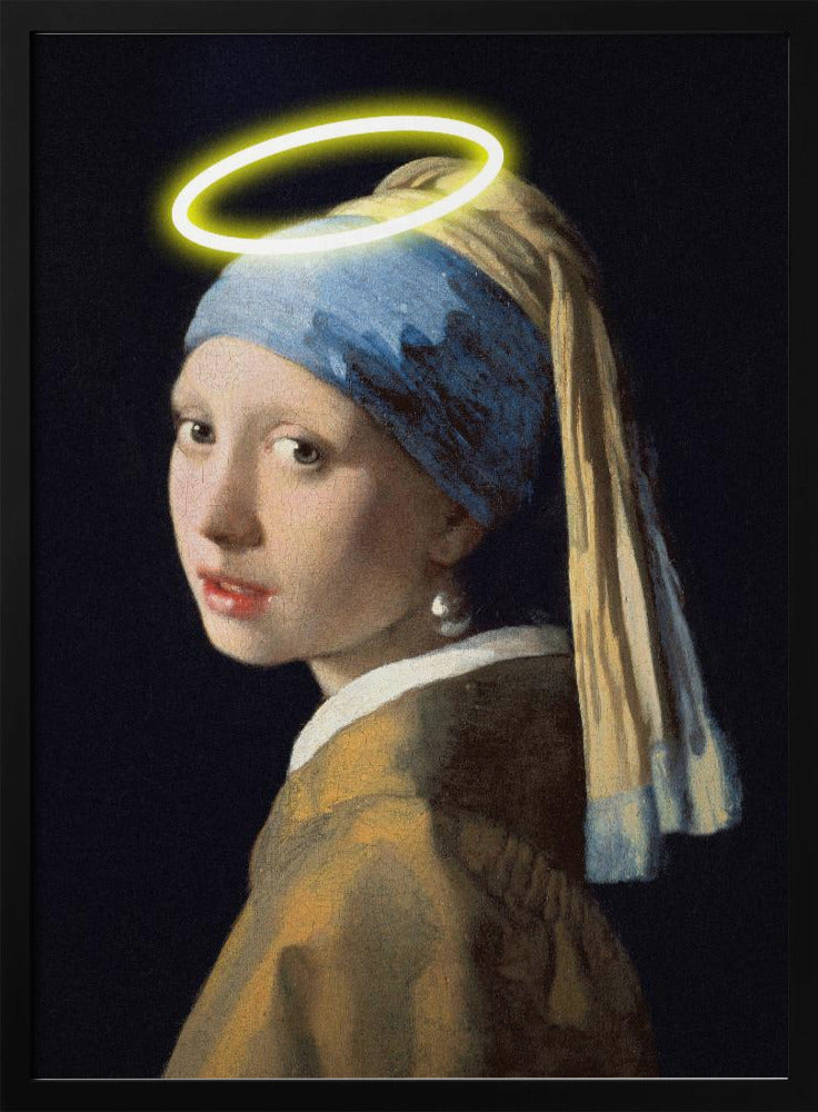 Girl With A Halo | Poster