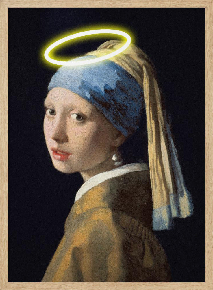 Girl With A Halo | Poster