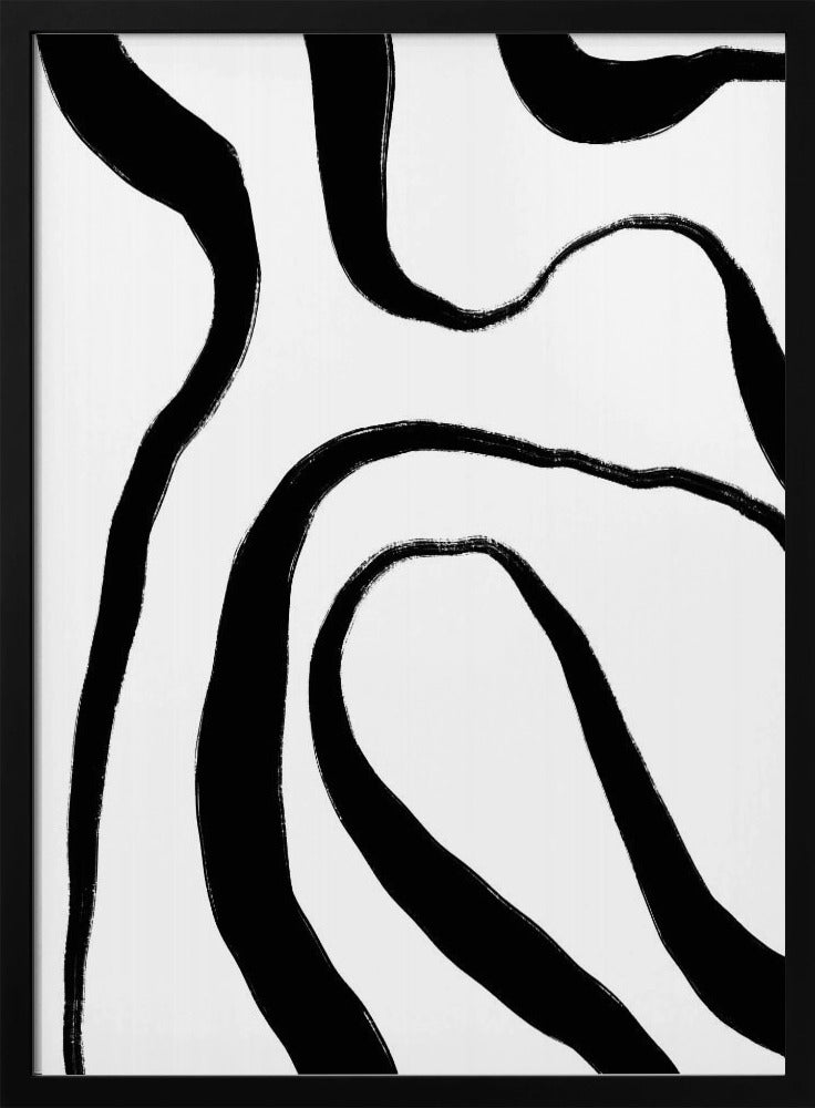 Zebra Flow Harmony | Poster