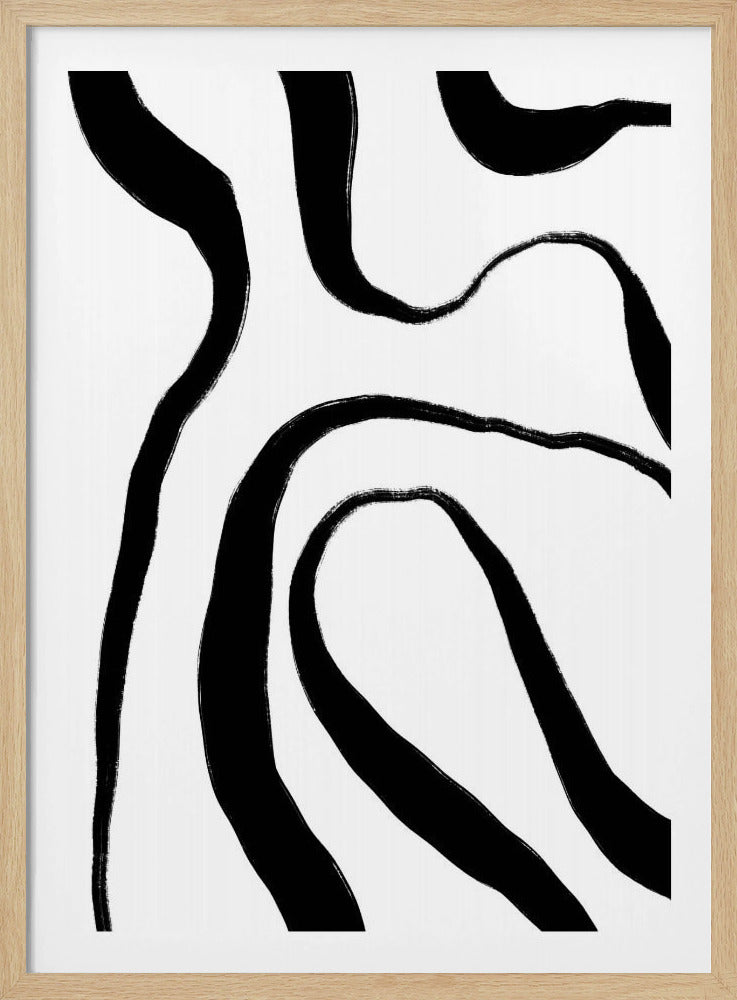 Zebra Flow Harmony | Poster