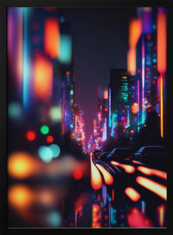 Neon Dreamscape | Poster