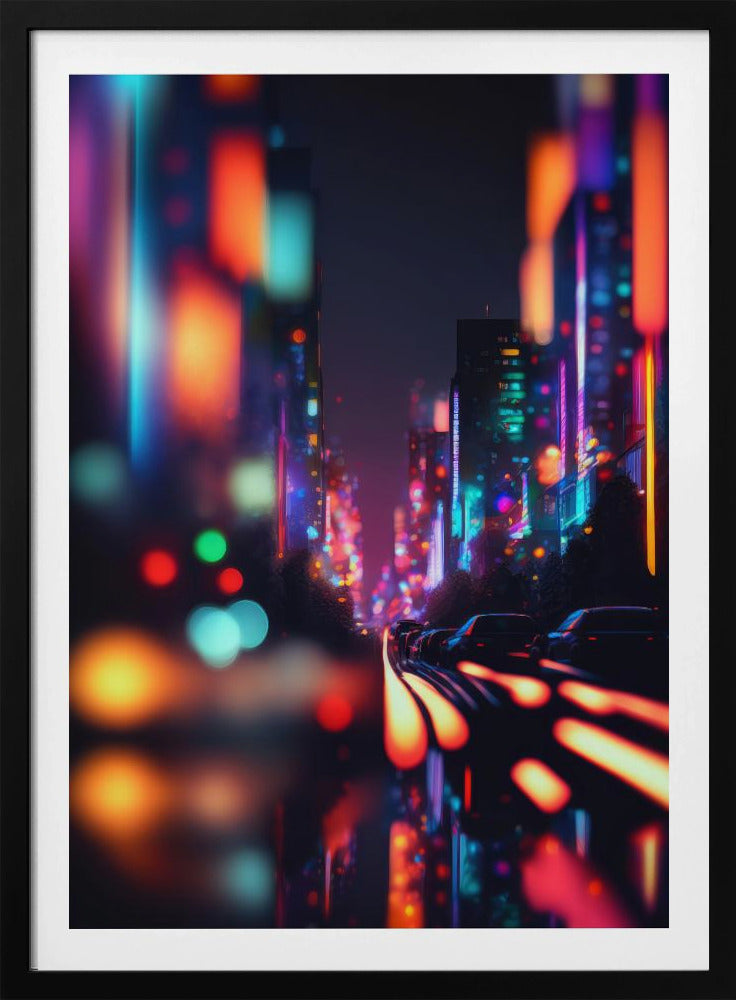 Neon Dreamscape | Poster